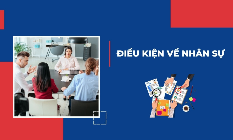 Điều kiện về nhân sự khi thành lập công ty chuyển phát nhanh