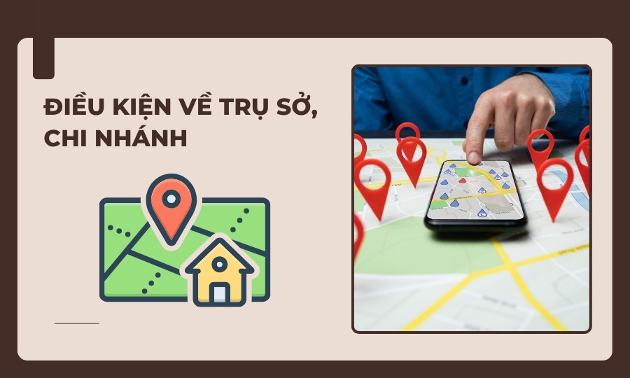 Trụ sở và chi nhánh trong Giấy phép cho thuê lại lao động