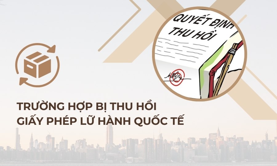 thu hồi Giấy phép lữ hành quốc tế