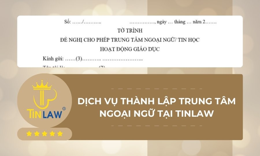 Dịch vụ thành lập trung tâm ngoại ngữ