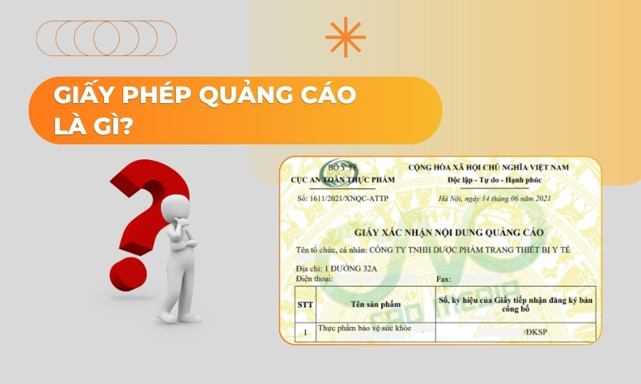 Giấy phép quảng cáo là gì