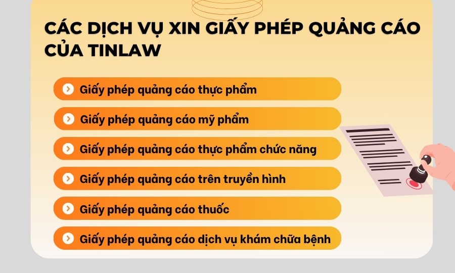 Các dịch vụ xin giấy phép quảng cáo Doanh Nghiệp Đầu Tư