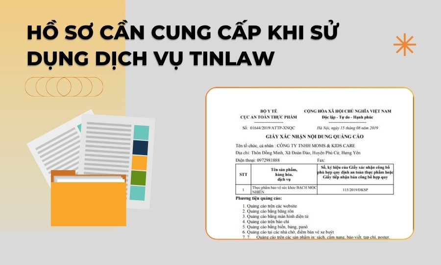 Hồ sơ khi sử dụng dịch vụ xin giấy phép quảng cáo