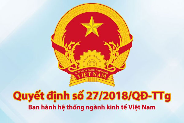 Nhóm ngành thực phẩm khác được quy định tại Quyết định 27/2018/QĐ-TTg Nhóm ngành thực phẩm khác được quy định tại Quyết định 27/2018/QĐ-TTg