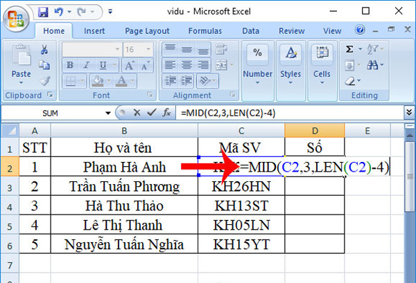 Hàm LEN công dụng là đếm số ký tự trong chuỗi text Hàm LEN công dụng là đếm số ký tự trong chuỗi text