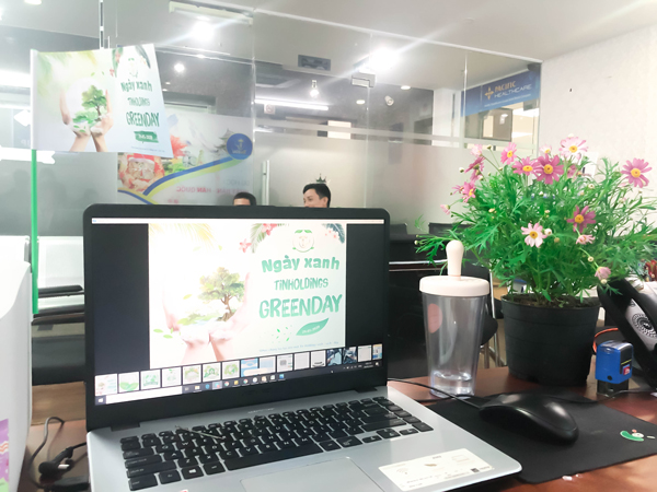 Cây xanh giúp khu vực làm việc trở nên “green” hơn Cây xanh giúp khu vực làm việc trở nên “green” hơn
