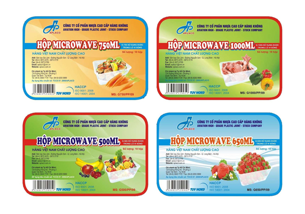 Nhãn sản phẩm được in trên bao bì hàng hóa Nhãn sản phẩm được in trên bao bì hàng hóa