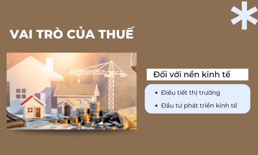 vai trò của thuế là gì?