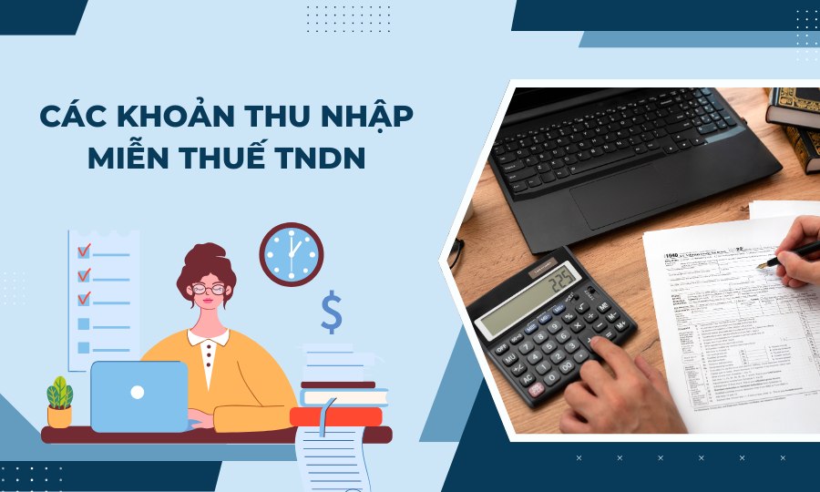 Các khoản thu nhập miễn thuế TNDN