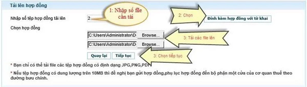 Bắt đầu nộp tời khai Bắt đầu nộp tời khai