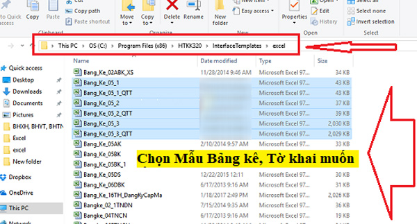 Cách lấy file Excel chuẩn từ HTKK về với win 8 trở lên Cách lấy file Excel chuẩn từ HTKK về với win 8 trở lên