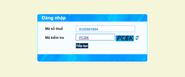 Đăng nhập website gửi file dữ liệu quyết toán thuế đến cơ quan thuế Đăng nhập website gửi file dữ liệu quyết toán thuế đến cơ quan thuế