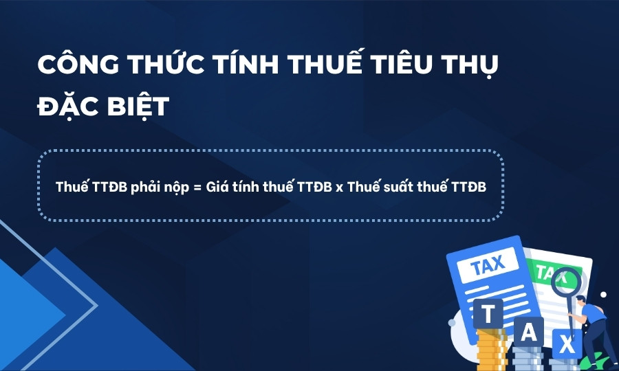 Công thức tính thuế tiêu thụ đặc biệt