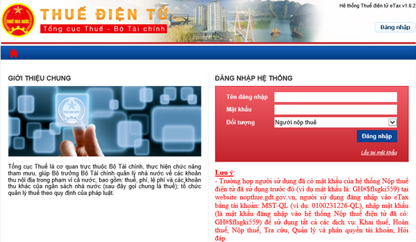 Dịch vụ thuế điện tử Etax Dịch vụ thuế điện tử Etax