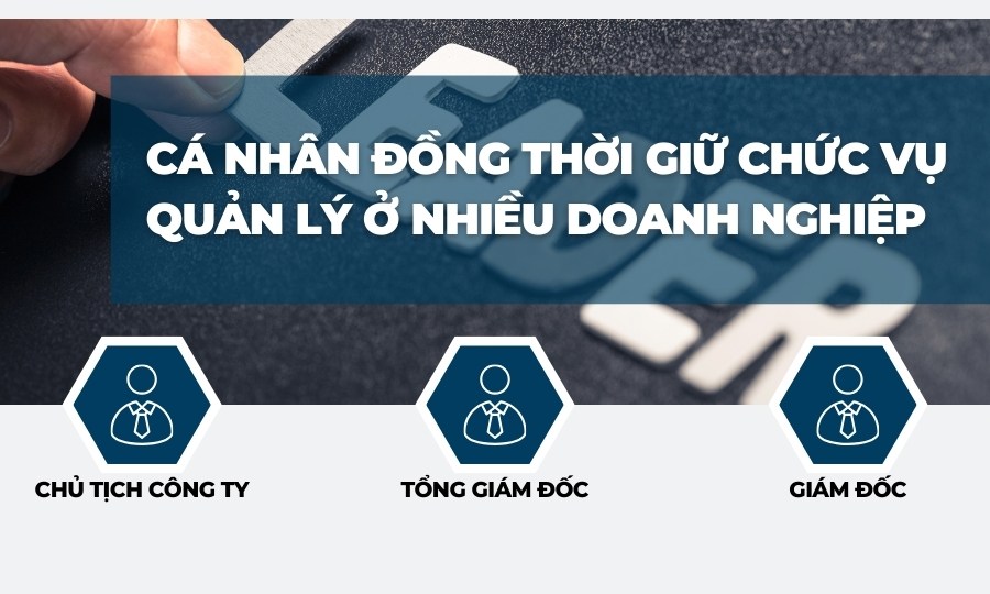 1 người được thành lập bao nhiêu công ty