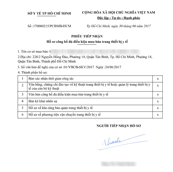 Doanh nghiệp gặp không ít khó khăn khi công bố đủ điều kiện mua bán TTBYT Doanh nghiệp gặp không ít khó khăn khi công bố đủ điều kiện mua bán TTBYT