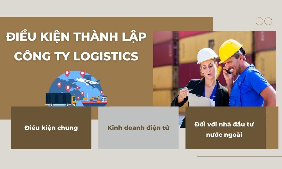 Điều kiện thành lập công ty logistics