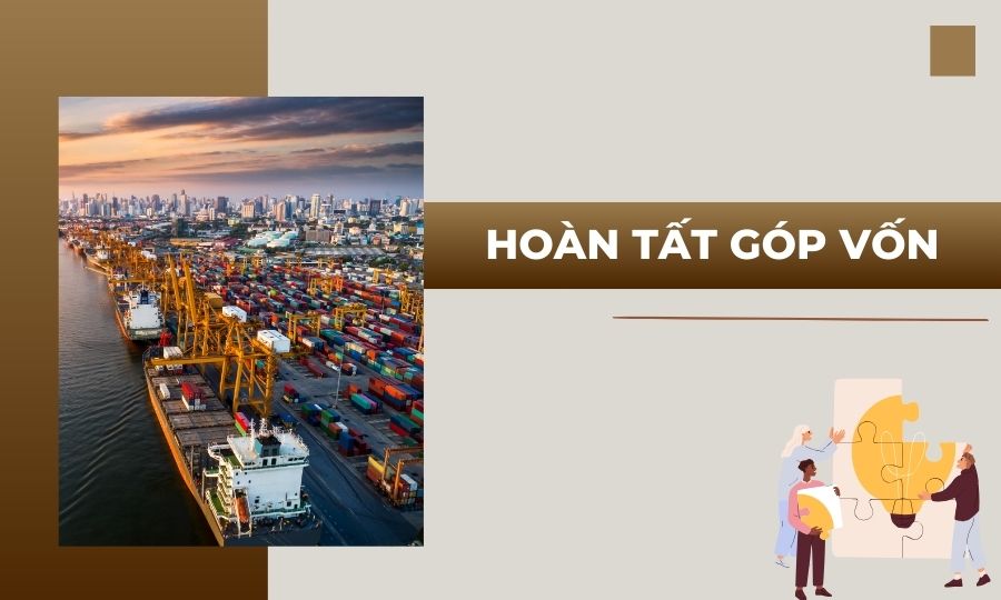 Hoàn thành góp vốn vào công ty logistics