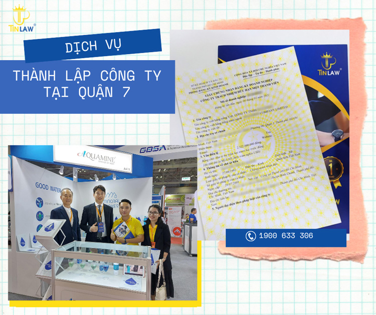 Dịch vụ thành lập công ty tại Quận 7 trọn gói, chuyên nghiệp Dịch vụ thành lập công ty tại Quận 7 trọn gói, chuyên nghiệp