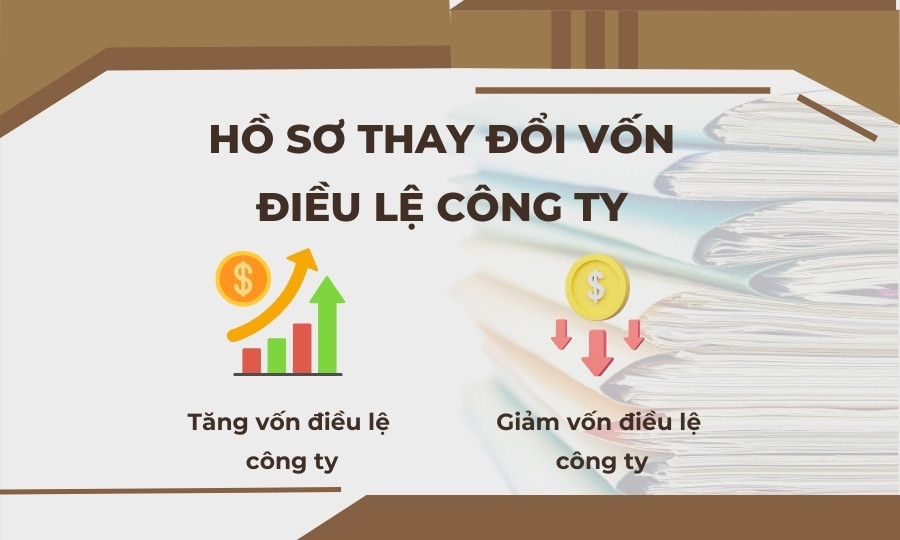 Hồ sơ thay đổi vốn điều lệ công ty
