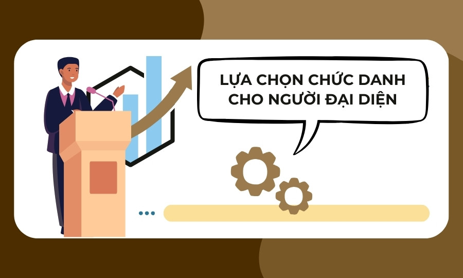 Lựa chọn chức danh cho người đại diện