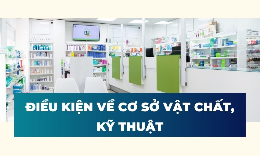 Điều kiện đối với cơ sở vật chất, kỹ thuật
