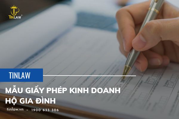 Nội dung mẫu giấy phép kinh doanh hộ gia đình