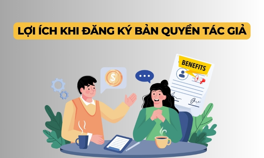 Lợi ích của dịch vụ đăng ký bản quyền tác giả