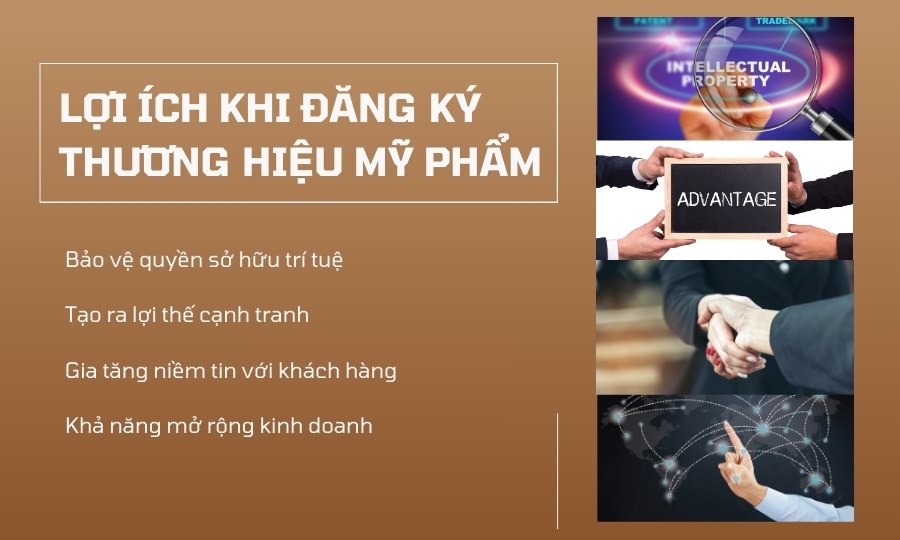 Lợi ích của việc đăng ký nhãn hiệu mỹ phẩm