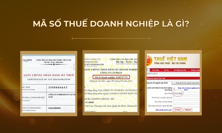 Mã số thuế doanh nghiệp là gì?