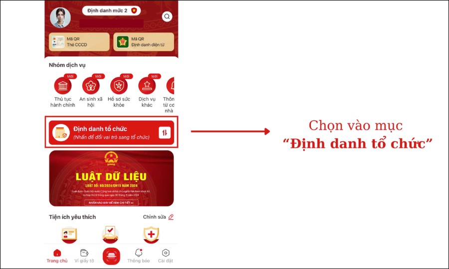 định danh điện tử cho doanh nghiệp